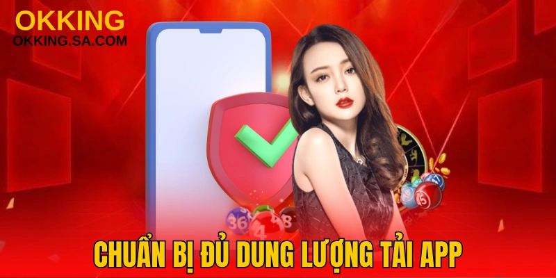 Chỉ cài đặt khi điện thoại có dung lượng trống